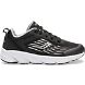 Kids' Saucony Wind Lace Sneakers Black | Singapore 767DFMN